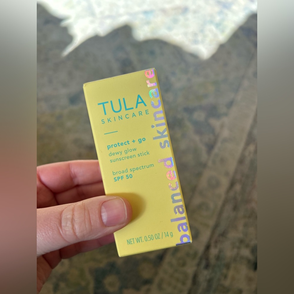 Tula Protect & Go Dewy Glow SPF 50 Sunscreen Stick - Yellow